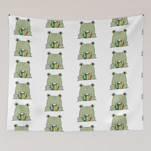 Item preview, LGBTQ+ Frog  designed and sold by faith-gardner.