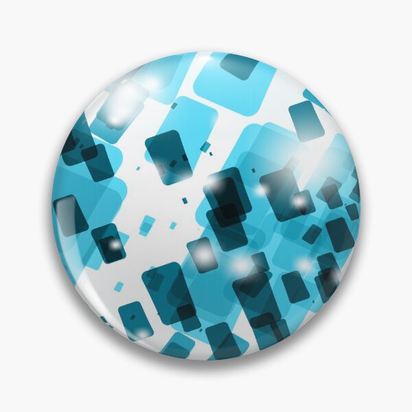 Item preview, Blue Squares on a White Background Abstract Art designed and sold by Bruce ALMIGHTY Baker.