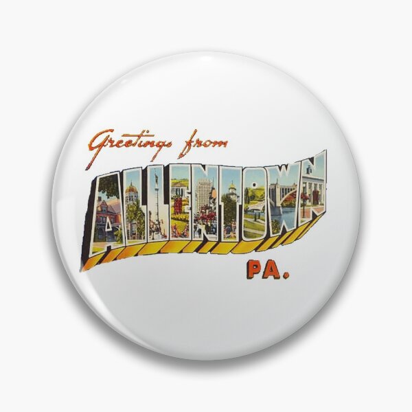 Item preview, Greetings from Allentown PA souvenir graphic, Lehigh Valley, Queen city, Little Apple designed and sold by Nostrathomas66.