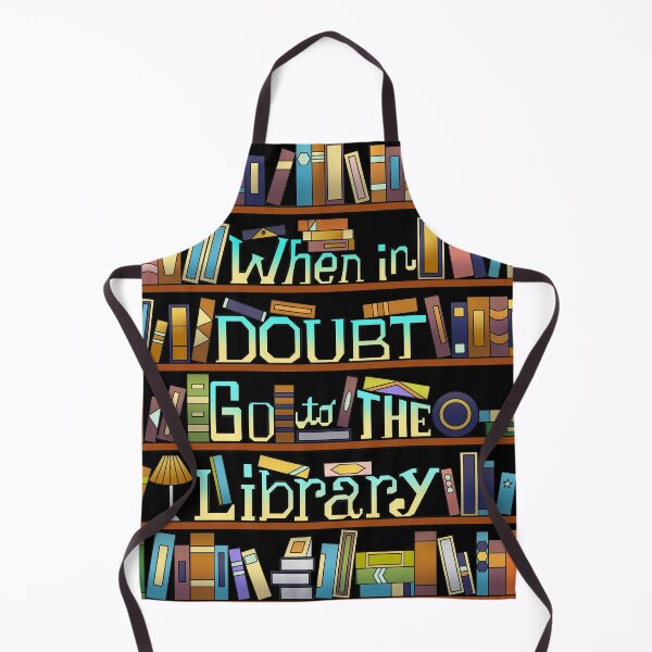 Item preview, When in Doubt Go to the Library designed and sold by GL Digital Artwork .