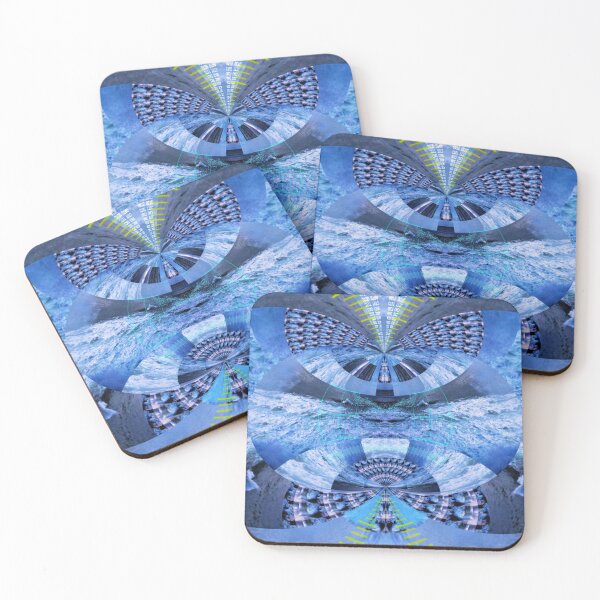 Item preview, Kontrol_Deck of R871 (Front) Cruiser- Blue waves edition by The Raumier designed and sold by N-W-T-S-I-O.