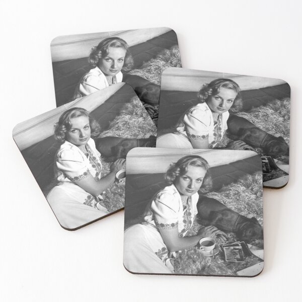 Item preview, Carole Lombard & dog designed and sold by Leafyblues.
