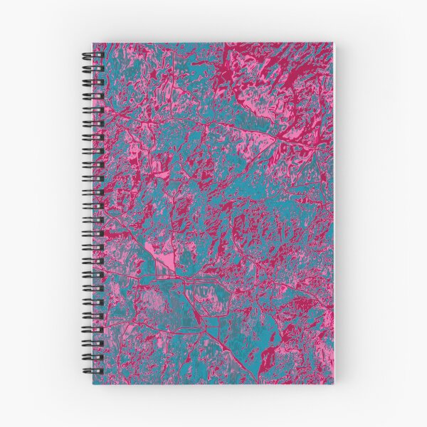 Item preview, Arizona Topographical Map colored designed and sold by Caummon Thread.