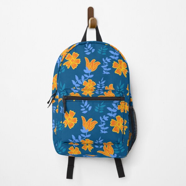 Item preview, Modern floral orange flower (BY MAX 272) designed and sold by Ameliatra Design.
