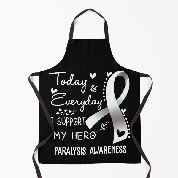 Item preview, Today And Everyday I Support My Hero Paralysis Awareness Warrior Gifts designed and sold by hvoid41.