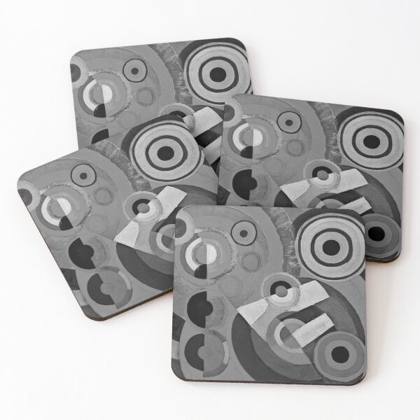 Item preview, robert delaunay - Rhythm, Joy of living, black, white designed and sold by Vivanne-art.