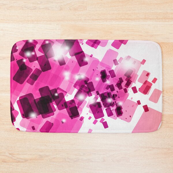 Item preview, Red Squares on a White Background Abstract Art designed and sold by Bruce ALMIGHTY Baker.