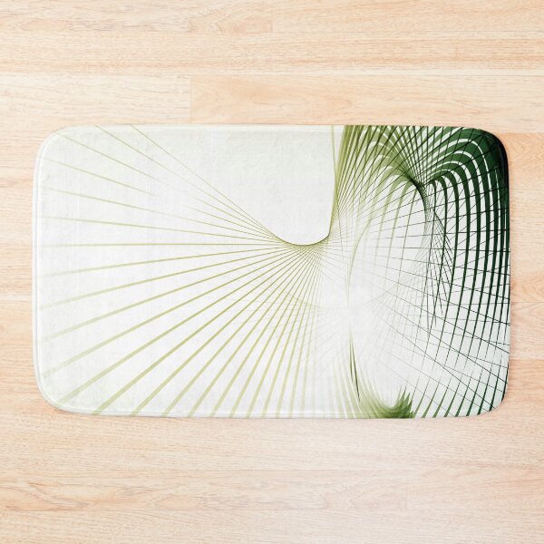 Item preview, Green Lines Abstract Art designed and sold by Bruce ALMIGHTY Baker.