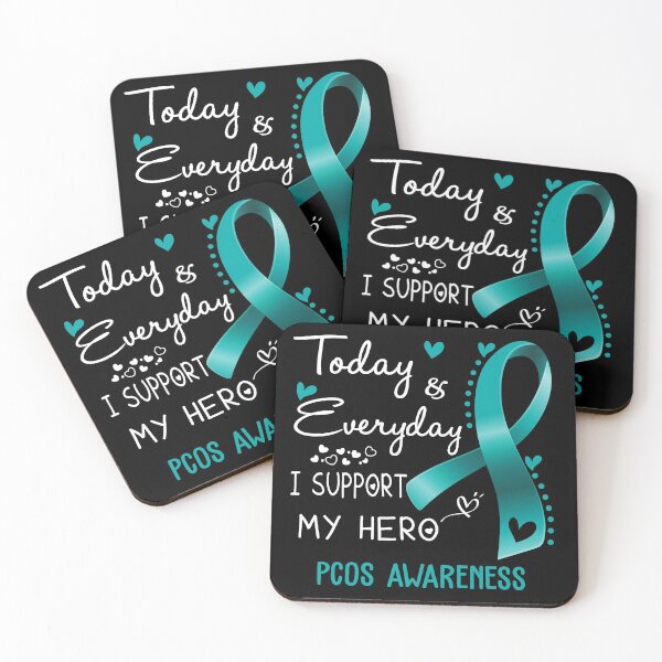 Item preview, Today And Everyday I Support My Hero PCOS Awareness Warrior Gifts designed and sold by hvoid41.