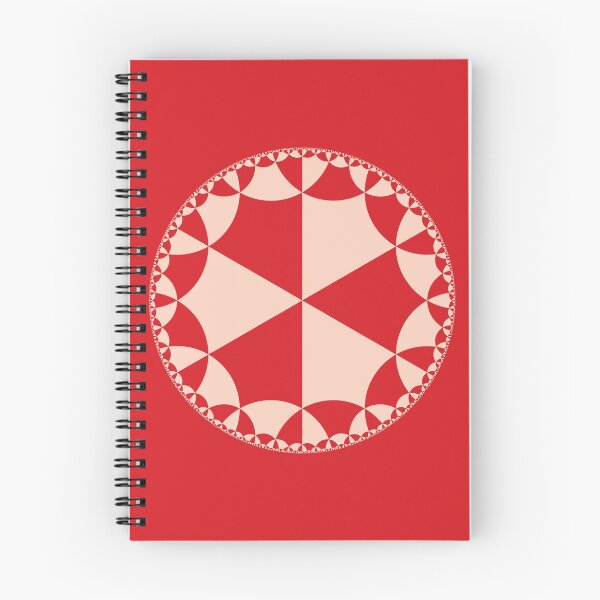 Item preview, hyperbolic square tiling red designed and sold by egg-pdf.