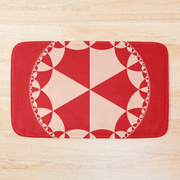Item preview, hyperbolic square tiling red designed and sold by egg-pdf.