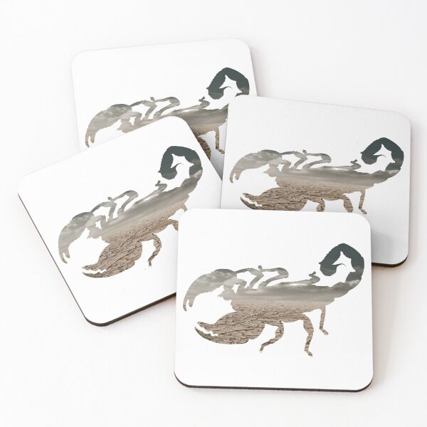 Item preview, Scorpion & Dry Desert Silhouette. designed and sold by VisionQuestArts.