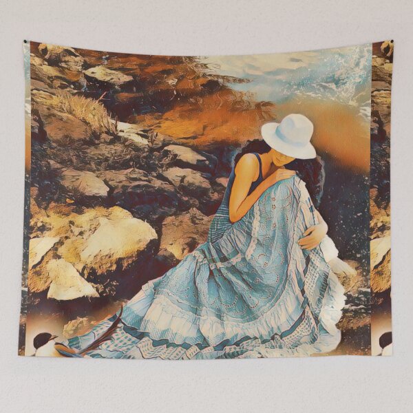 Item preview, Down By the Rocky Shore. designed and sold by ThiaEvans007.