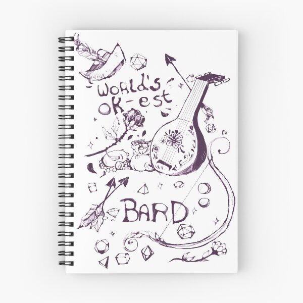 Item preview, World's Ok-est Bard designed and sold by Sweethartist.