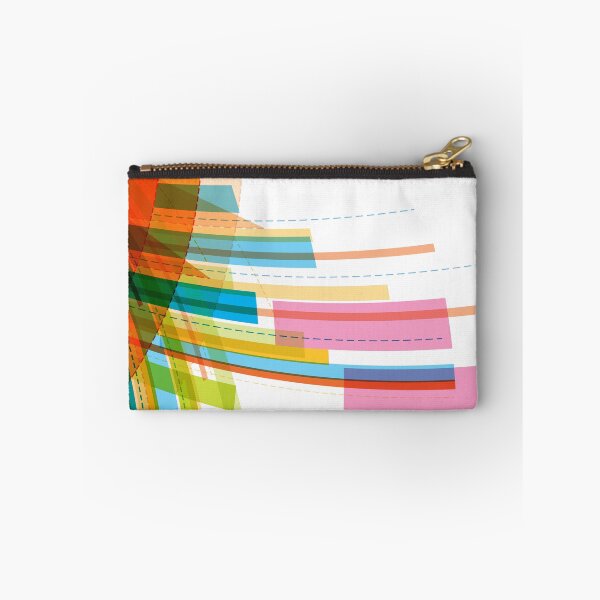 Item preview, Rainbow Lines on a White Background Abstract Art designed and sold by Bruce ALMIGHTY Baker.