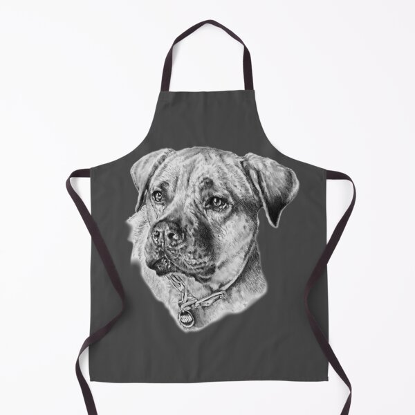 Item preview, Zeus the English Mastiff for Jax WITH WHITE BACKGROUND designed and sold by Ro Windust.