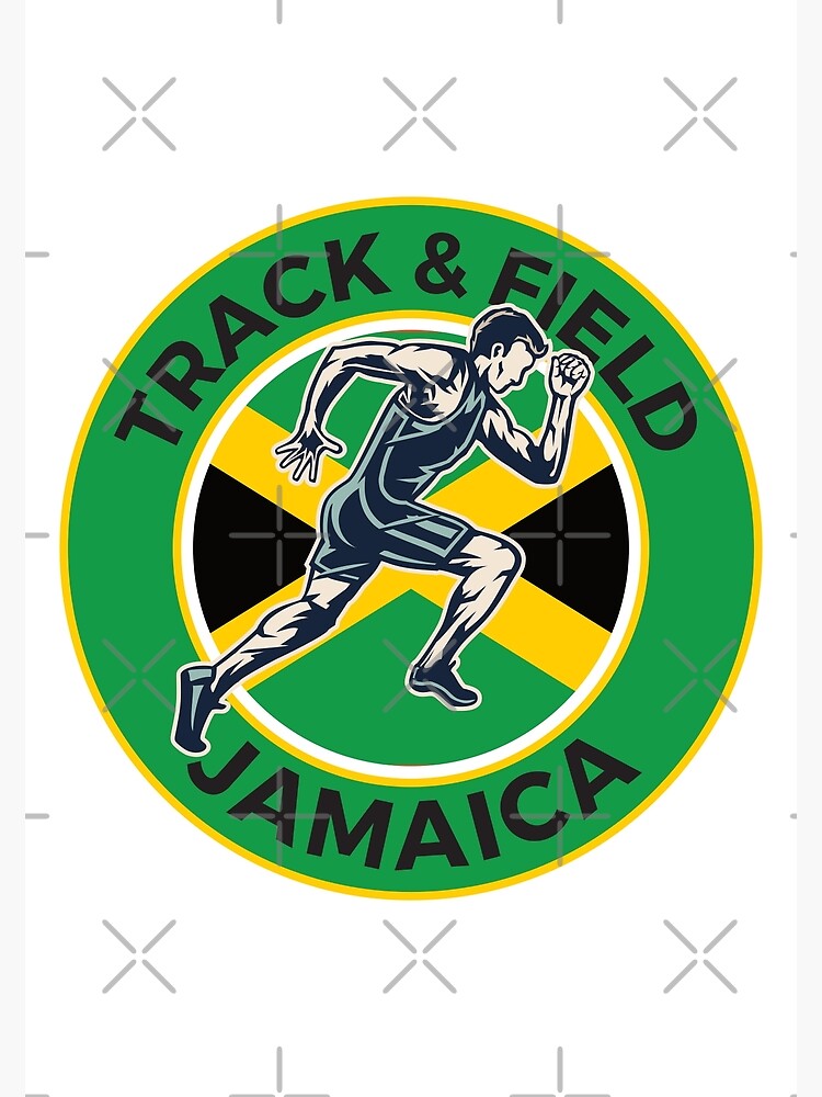 "Track and Field Jamaica" Poster for Sale by brynscully Redbubble