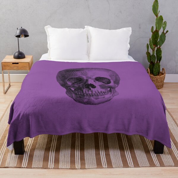 Item preview, Skull (purple) designed and sold by Robert Ropars.