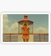 Moonrise Kingdom casttle Sticker