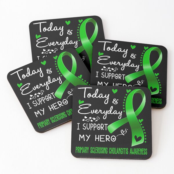 Item preview, Today And Everyday I Support My Hero Primary Sclerosing Cholangitis Awareness Warrior Gifts designed and sold by hvoid41.