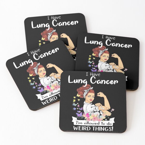Item preview, I Have Lung Cancer I'm Allowed To Do Weird Things designed and sold by largellie.