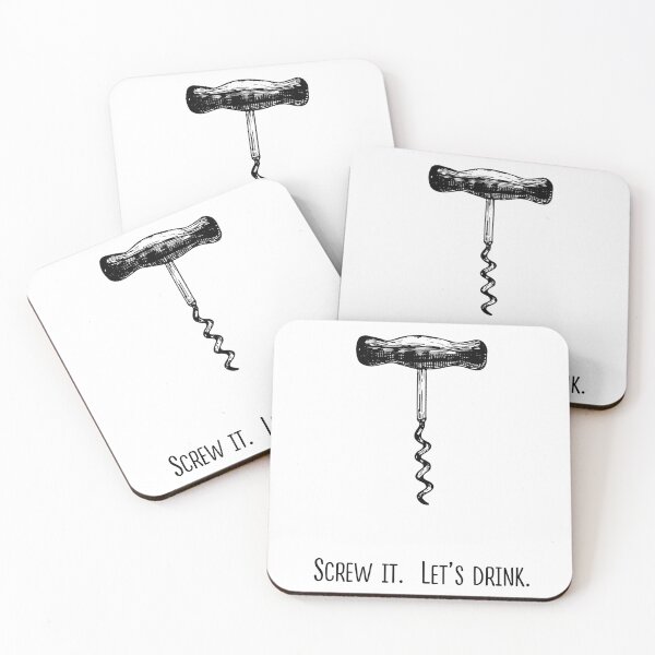 Item preview, Screw it.  Let's Drink. designed and sold by SouthernSassArt.
