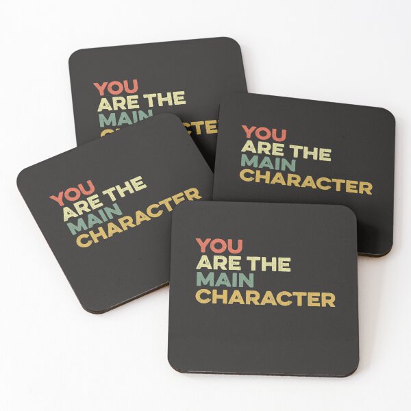 Item preview, You Are the Main Character Syndrome Funny Meme Storytelling designed and sold by gkao.