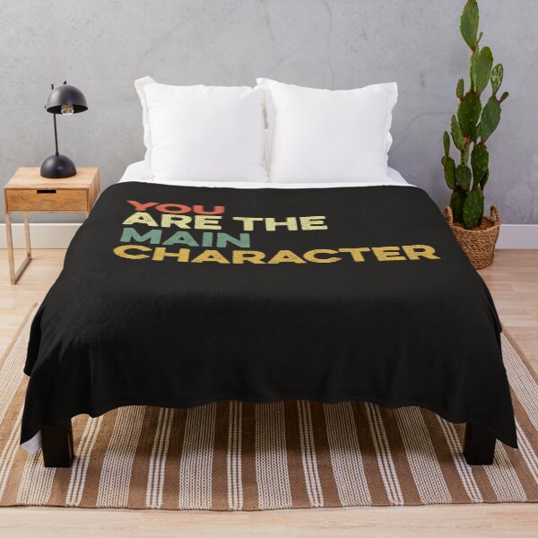 Item preview, You Are the Main Character Syndrome Funny Meme Storytelling designed and sold by gkao.