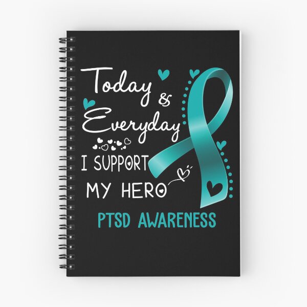 Item preview, Today And Everyday I Support My Hero PTSD Awareness Warrior Gifts designed and sold by hvoid41.