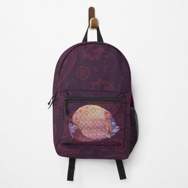 Item preview, Autumn Batik Butterflyfish Paisley designed and sold by batikandesigns.