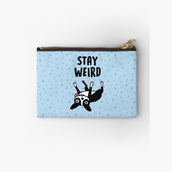 Item preview, Stay Weird - Funny Boston Terrier Cartoon Dog designed and sold by Jenn Inashvili.