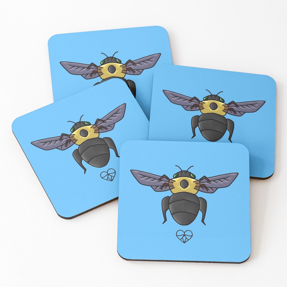 Item preview, Coasters (Set of 4) designed and sold by RayRayViolet.