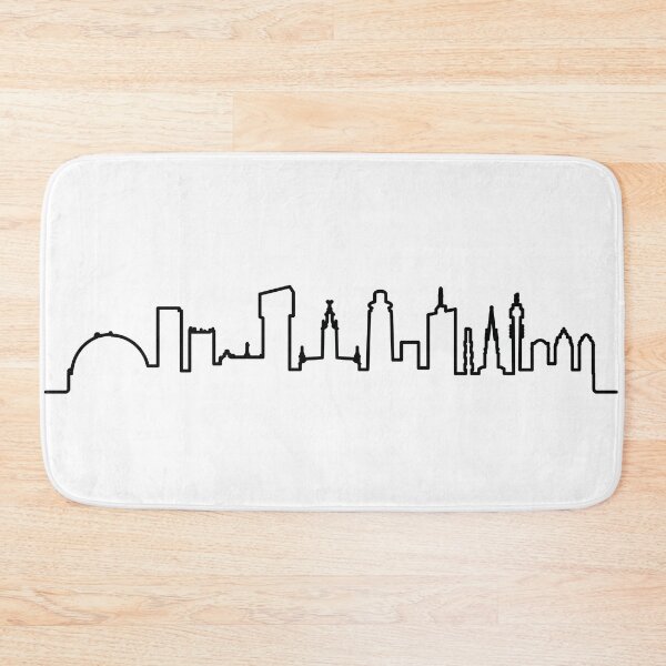 Item preview, Black Stockholm City Skyline | Sweden designed and sold by MyIdentityShop.