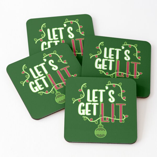 Item preview, It's Christmas - Let's Get Lit designed and sold by CRHPOD20.