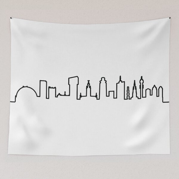 Item preview, Black Stockholm City Skyline | Sweden designed and sold by MyIdentityShop.