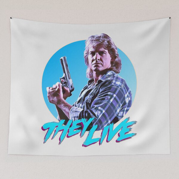 Item preview, They Live Nada Retro Cult Classic Horror Fan Design designed and sold by acquiesce13.