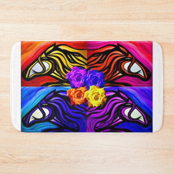 Item preview, Horse Colors Collage designed and sold by KR Art Studio.