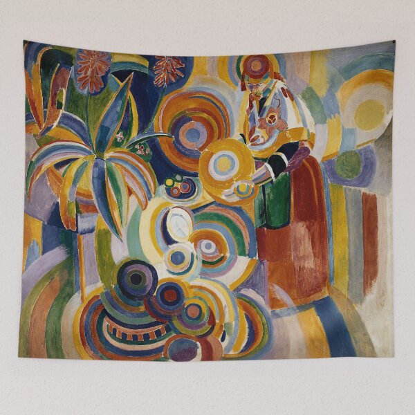 Item preview, robert delaunay - Tall Portuguese Woman,No,02. designed and sold by Vivanne-art.