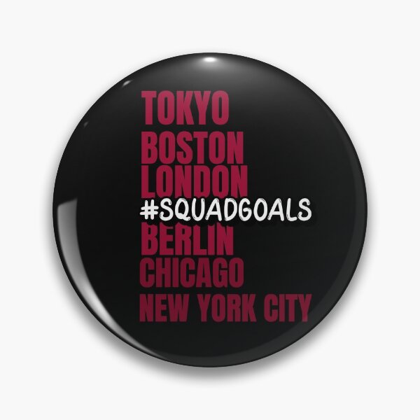 Item preview, Squad Goals - World Majors designed and sold by Marathon-Runner.