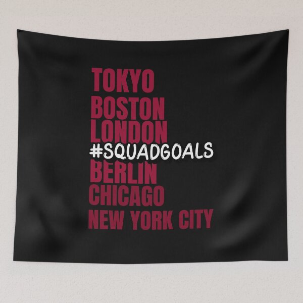 Item preview, Squad Goals - World Majors designed and sold by Marathon-Runner.