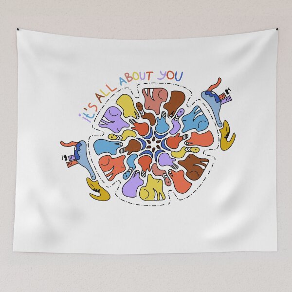 Item preview, It's all about you doodle art colored designed and sold by R4CProject.