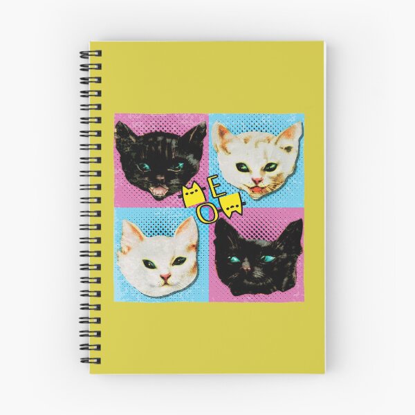 Item preview, One two three cat - four meow cats designed and sold by catnbloom.