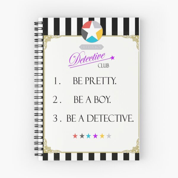 Item preview, Pretty Boy Detective Club Rules designed and sold by bluerosesonata.