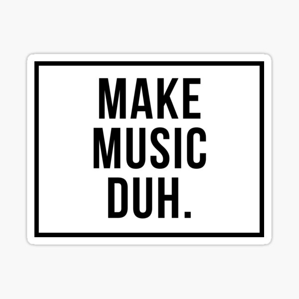 Item preview, Producer - Make Music Duh designed and sold by CJacobsDesigns.