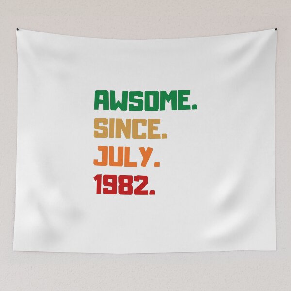 Item preview, awesome since july 1982 designed and sold by melshirt-shop.