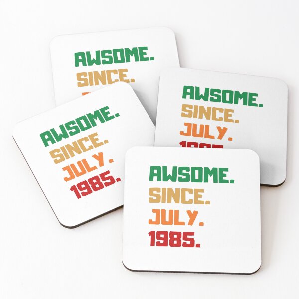 Item preview, awesome since july 1985 designed and sold by melshirt-shop.