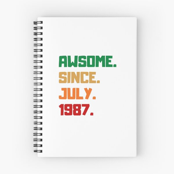 Item preview, awesome since july 1987 designed and sold by melshirt-shop.