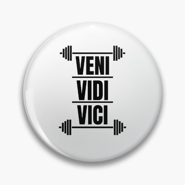 Item preview, Veni Vidi Vici Black - Gym designed and sold by GymWearDepot.