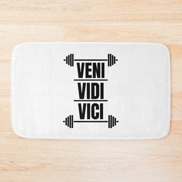 Item preview, Veni Vidi Vici Black - Gym designed and sold by GymWearDepot.