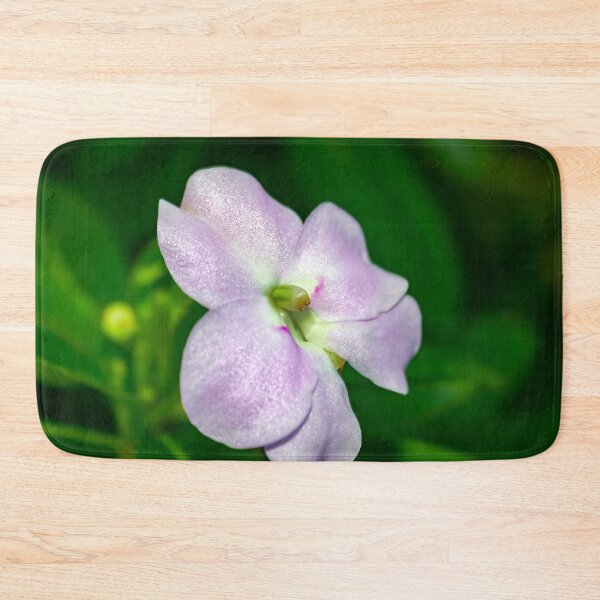 Item preview, Beautiful delicate pink sparkly flower and green leaves designed and sold by James-Cole.